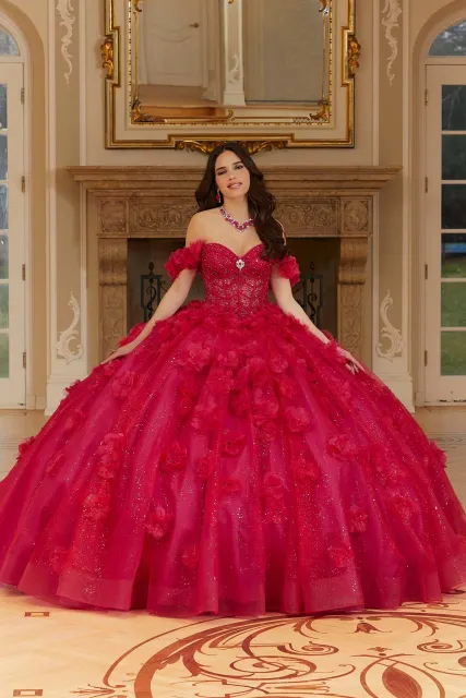 Elegancia Formal Wear red quince dress