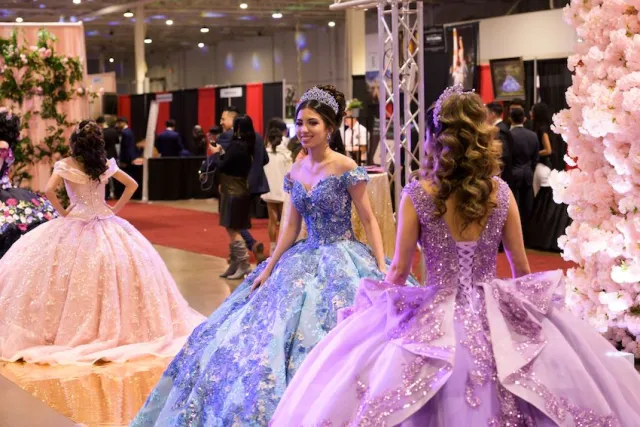 la glitter quinceanera dresses