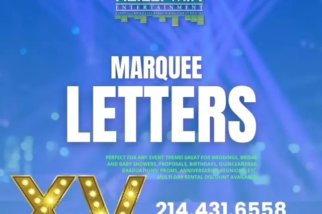 marquee letter rentals dfw