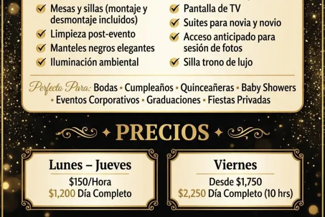 BLISS PAVILION packages and prices