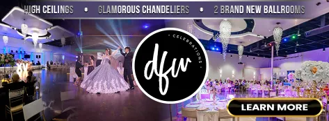 DFW Celebrations Reception Hall Mobile Banner