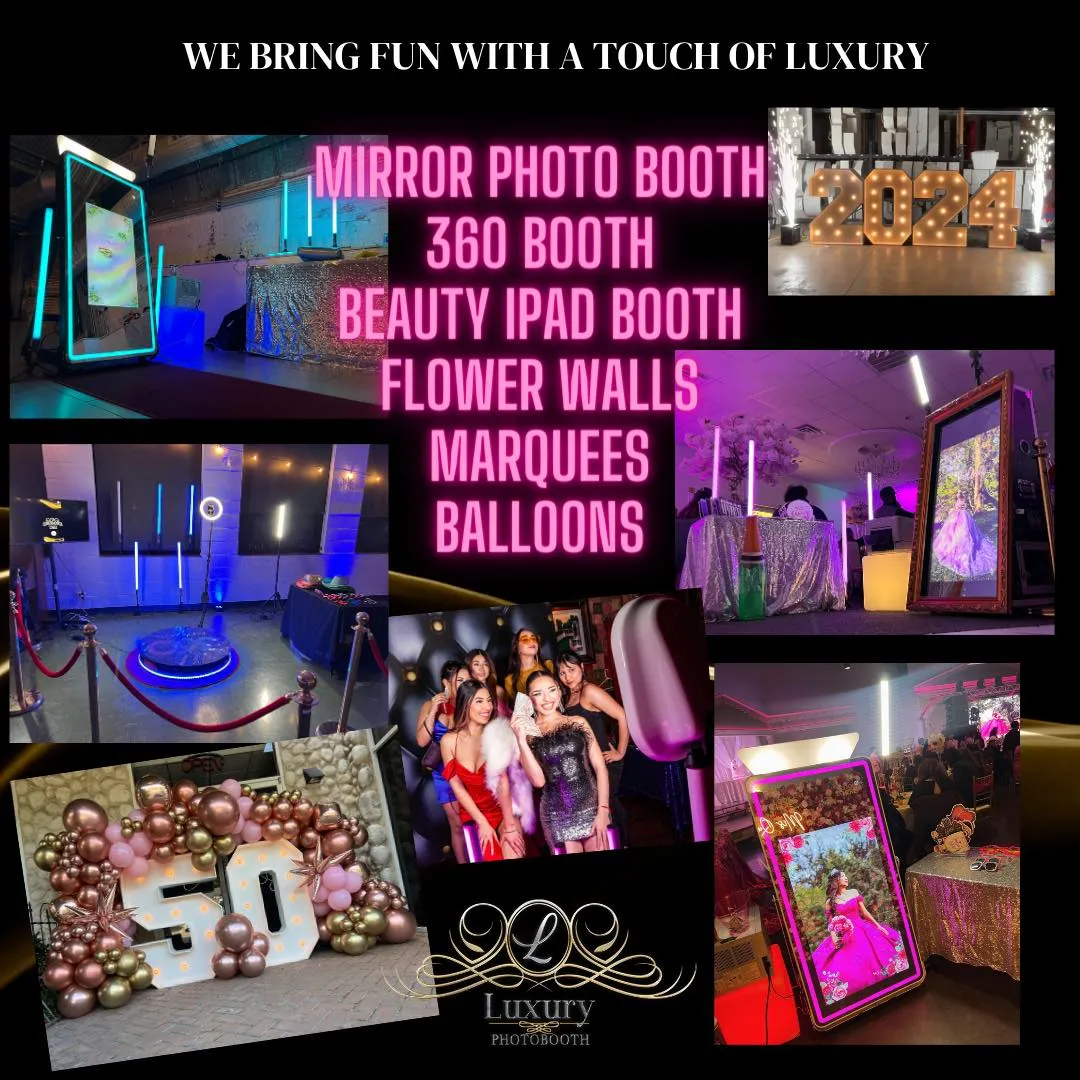 luxury photobooth dallas