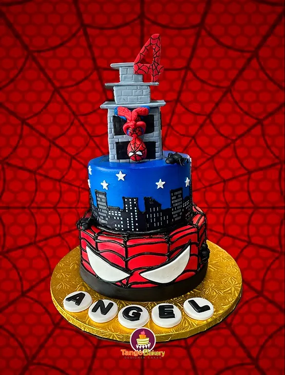 tango bakery spiderman cakes