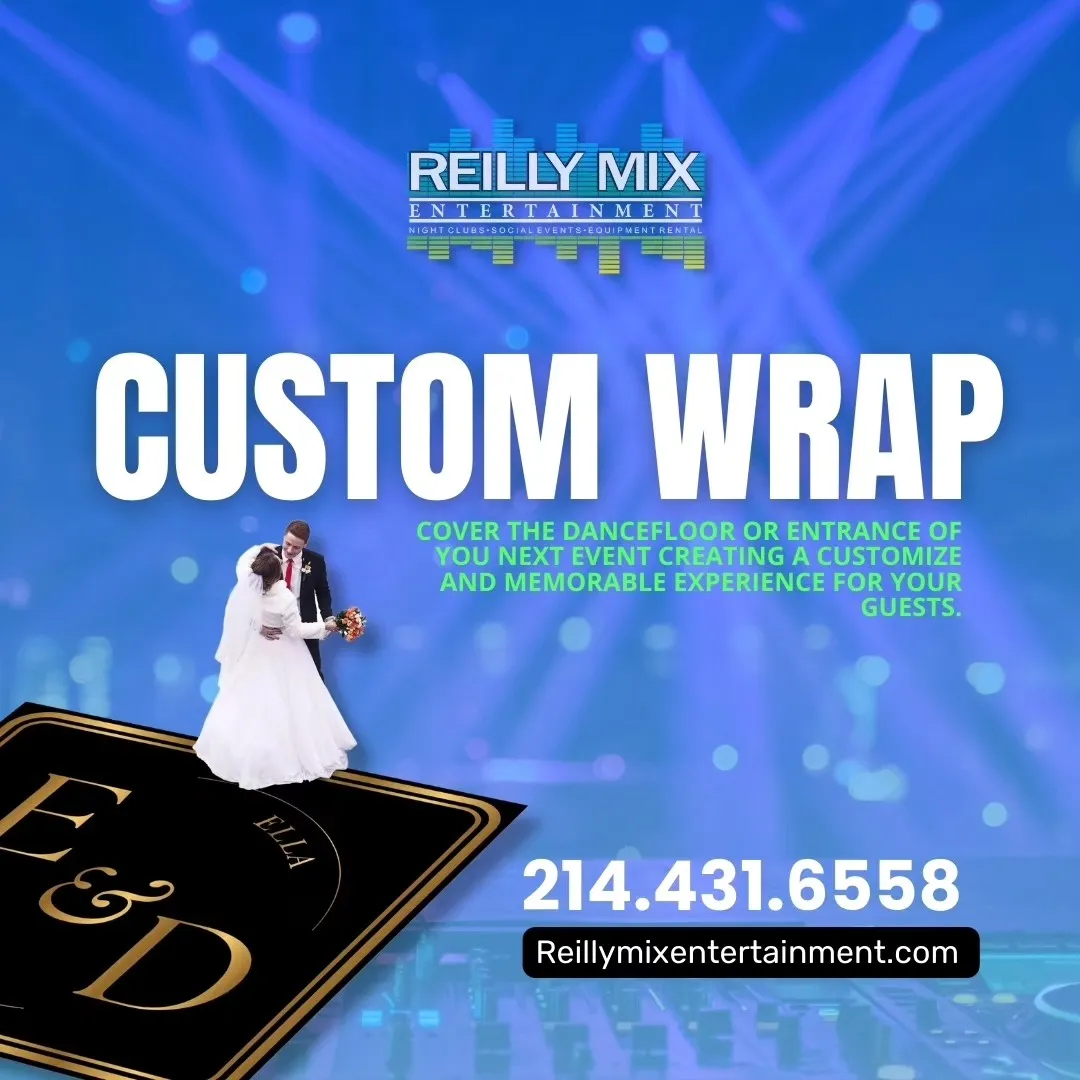 reilly mix entertainment custom floor wrap