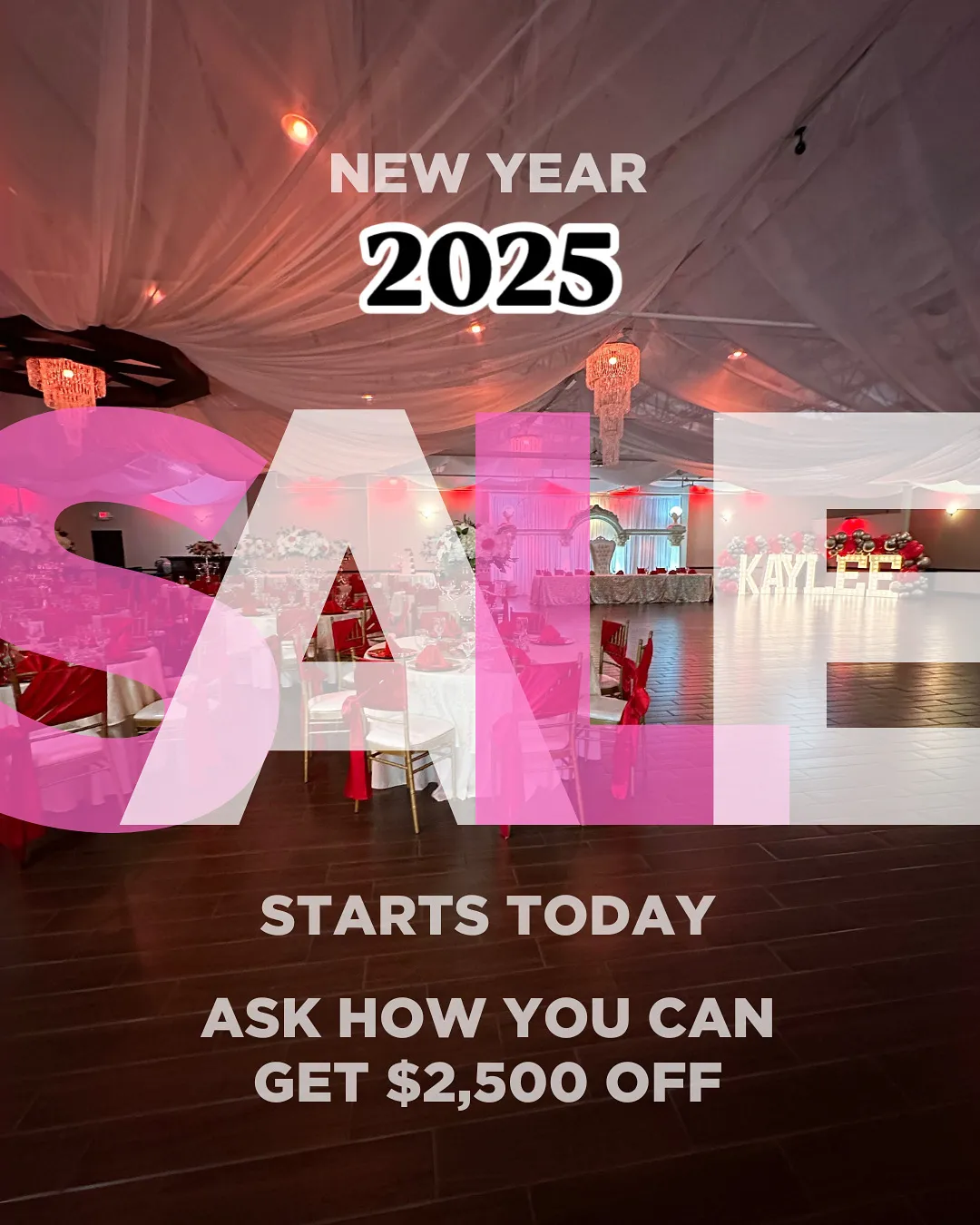 oasis ballrooms 2025 sale